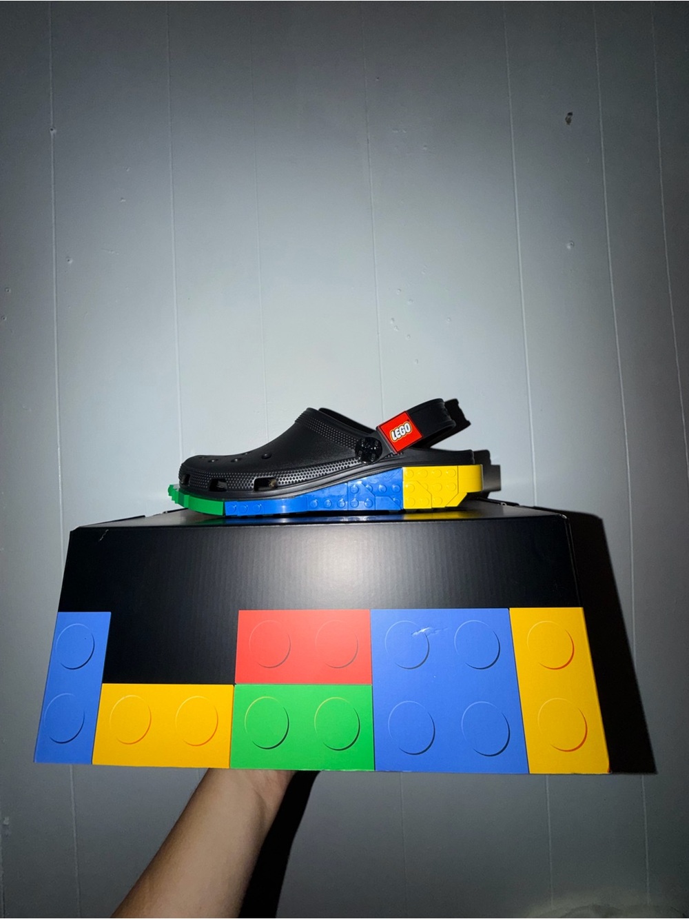 Men LEGO x Clog Black Size 12